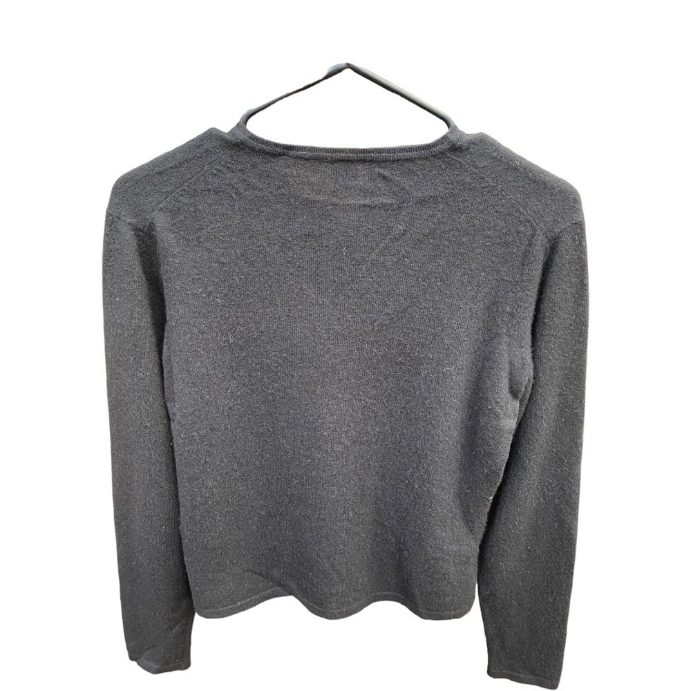 Frisson cashmere black sweater - Picture 2 of 4